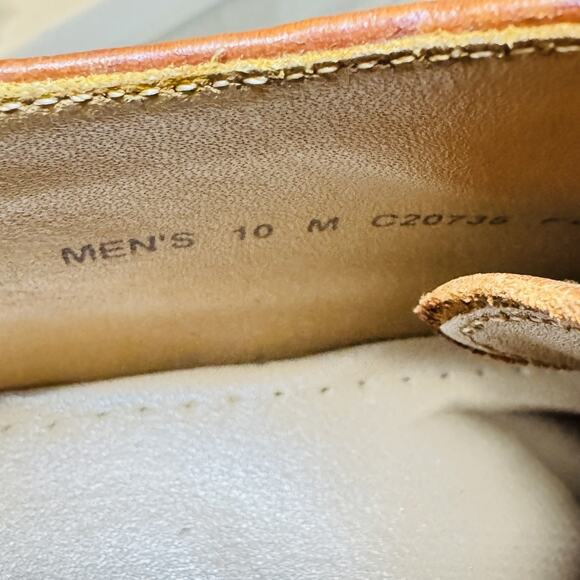 Cole Haan Shoes Mens 10 Light Brown Leather Grand OS Wingtip Oxford Dress Brogue main image 2